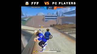🔥Free fire 1vs4 clutch||must watch🤯fff Vs pc player's#fff#shorts #freefire#freefirehighlights #1vs4