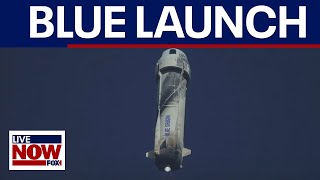 WATCH: Blue Origin launches 6 civilians into space