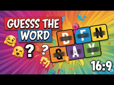 Guess the Word using Symbols !! #quiz 
