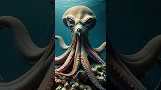 The Curious Octopus  #aianimals #facts #animals #ai #wildlife
