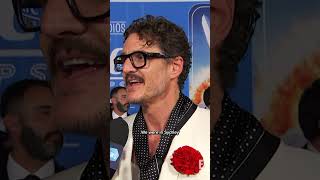 Obsessed with how Pedro Pascal celebrated his #Emmy nomination. 🥂 #FantasticFour