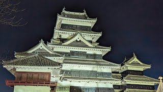 Explore Matsumoto Castle at night, a rare opportunity to do so!
