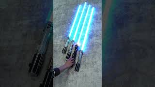 Anakin Skywalker Lightsaber Comparison#starwars #force #lightsaber #neopixel #rgb #fvp #Jedi #anakin