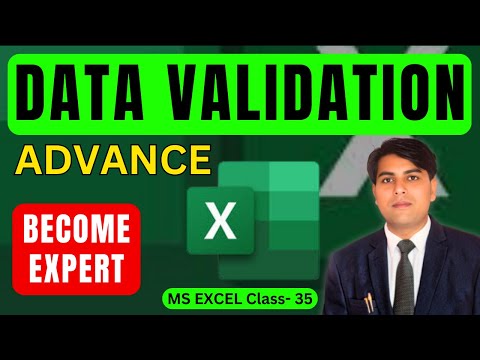 Advance Data Validation in MS Excel | Excel Class- 35 | IACT Computer
