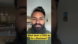 What does a CISO or Chief Information Security Officer do? #shortvideo #short