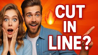 🔥 Cut in Line? Learn English Reactions & Speak with Confidence