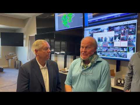 Graham Visit to Blue Ridge Electric Cooperative in Pickens