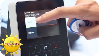 Zurück zur Stechuhr? Erfassung der Arbeitszeit wird Pflicht | SAT.1 Frühstücksfernsehen