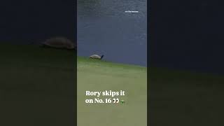 A Masters tradition joined by a local turtle.