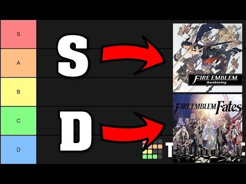 The DEFINITIVE Fire Emblem Games Tier List