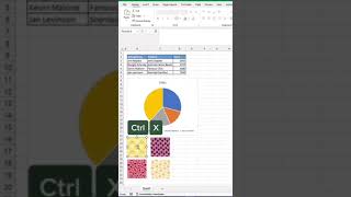 Pie Chart In Excel | How to draw a Pie Chart in excel | Pie Chart #excel #shorts #piechart #yt