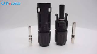 How to install MC4 Connector from Slocable