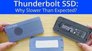 Why A Thunderbolt SSD Isn't As Fast As Its Thunderbolt Speed - PCIe Bandwidth Limitations & Overhead
