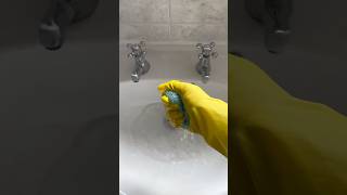 Sink scrub 🫧 #cleantok #asmr #cleaning #cleaningmotivation #cleanhome #fyp  #asmrsounds #satisfying