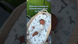 Breastfeeding is special. 🐯❤️ #breastfeeding #3monthsold #thetyger #breastmilk