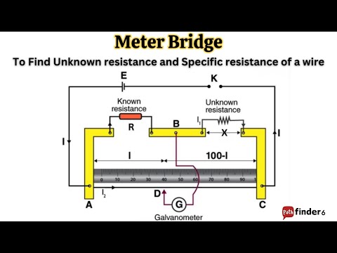 Meter Bridge Experiment: Principle,Setup, Resistance & Specific resistance Calculation | Pathfinder6