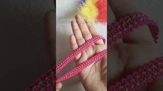 Diy Rubber Band in just 2 minutes 😮 #shorts #diyhairaccessories #rubberbands #youtubeshorts