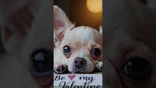 Tiny Chihuahua's Valentine Message Will Melt Your Heart #cutedogs #funny