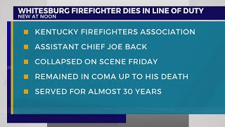Whitesburg, Kentucky firefighter dies in line of duty