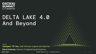 Delta Lake 4.0 and Beyond