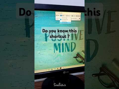 Take screenshot with Snipping Tool on Windows #youtubeshorts