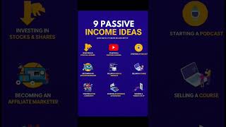 9 Best Passive Income Ideas in 2025 | Earn Money While You Sleep#PassiveIncome #PassiveIncomeIdeas