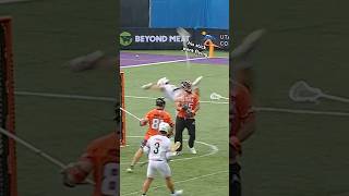 His Stick Went FLYING… And So Did He 😭💀 #lacrosse #lacrossehighlights #pll #funny #lol