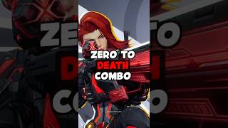 Black Widow's ZERO TO DEATH Combo Marvel Rivals!  #marvelrivals