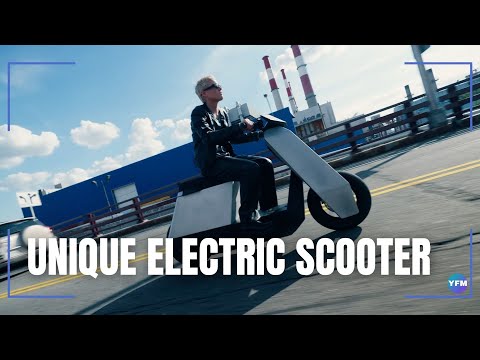 The Infinite Machine P1 is a sleek and powerful electric scooter built for city streets