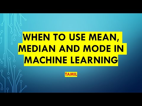 Measure of Central Tendency | Where Mean, Median and Mode is used in ML Prediction analysis in Tamil