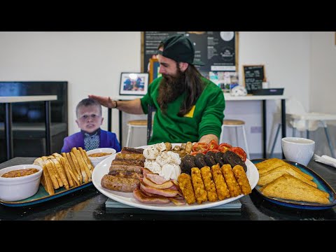 WIN £50 IF YOU CAN FINISH THE CHALLENGE TYSON FURY'S DAD FAILED | BeardMeatsFood