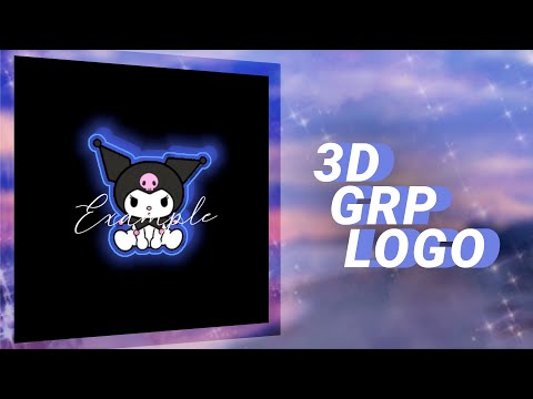3D grp logo alight motion tutorial