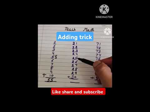easy adding trick 😉😉 #maths #mathstricks #education #exam #ssc