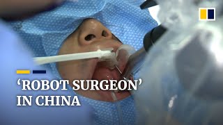 ‘Robot surgeon’ fits new teeth for dental patients in China