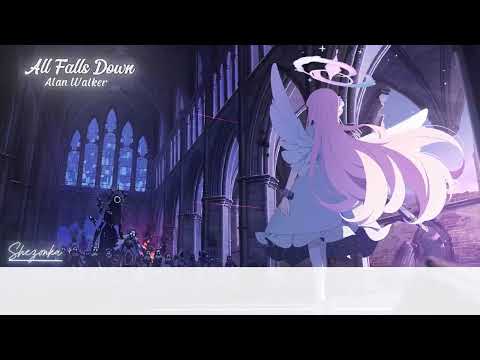 All Falls Down - Alan Walker [feat.Noah Cyrus with Digital Farm Animals (Lyrics/Vietsub Nightcore)]