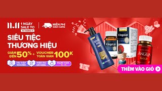 DUY NHẤT CHỈ 1 NGÀY 11.11 - DEAL THOMSONCARE TO NHẤT NĂM trên LAZADA