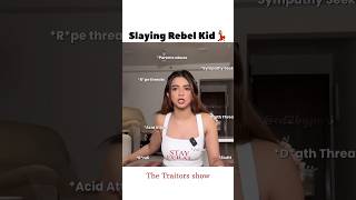 Apoorva in the Traitor reality show 💀 #rebelkid #viralshorts2025 #trending