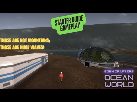 Ocean World Eden Crafters - Starter Guide and Gameplay 🌊