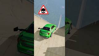 SPORTS CAR VS MEGA RAMP 🔥 Crazy Crashing | Trucks, Vehicles Extreme Jumping Car Stunts Game