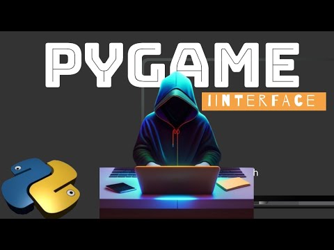 How to create a simple pygame interface.#python #code #viralvideo