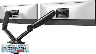 FlexiSpot Dual Monitor Stand for Desk Adjustable Spring Monitor Arm Desk Mount Review