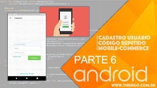 Criando a Tela de Cadastro de Usuário - Android M-Commerce - PARTE 6