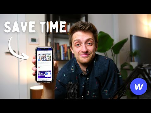 How to Save HOURS When Optimizing For Mobile In Webflow