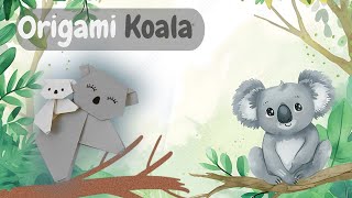 Fold a Koala in Minutes, Step by Step Folding Tutorial, Origami Koala Made Easy