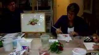Dutch red hatters paint red radishes