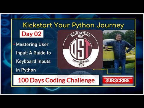 Python Journey with 100 Days Coding Challenge - Input is Given from Keyboard #day2 #100daysofcode