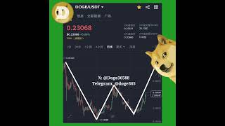 🚀你可能无法相信，狗狗币上涨才刚刚开始！一旦突破…… #DOGE #dogecoin  #狗狗币