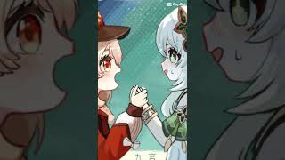 我嗑的CP很邪門(◐‿◑)﻿#納西妲 #可莉