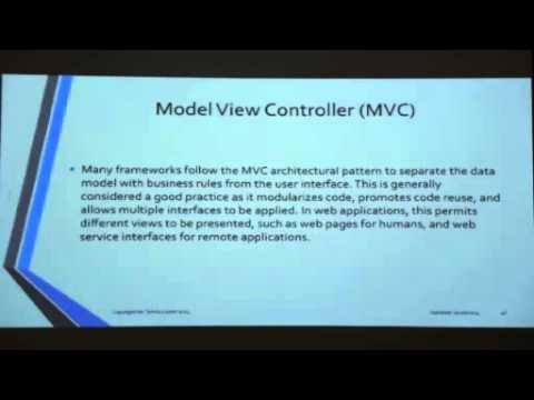 Web Application Frameworks