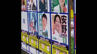 2024年の都知事選挙のポスター掲示板について #ナイス投票 ですよ。どの候補に入れたとしても